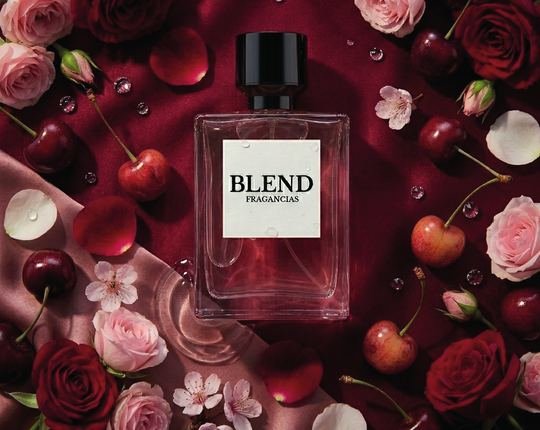 Frasco Blend entre rosas y cerezas